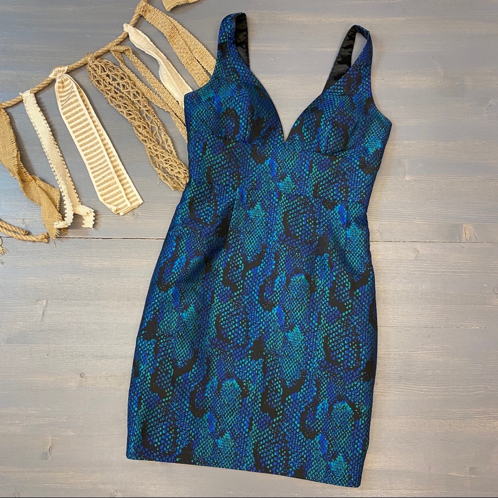 Jaygodfrey Python Sheath Dress - image 2